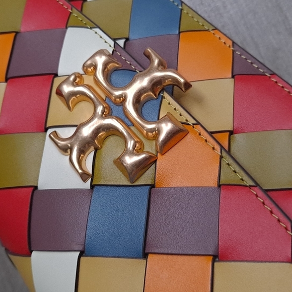 NWT Tory Burch Eleanor Woven Convertible Bag - Picture 9 of 16